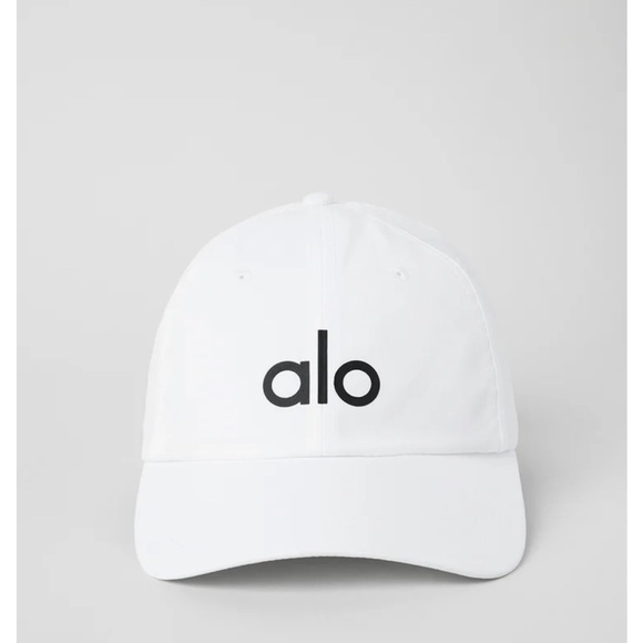 ALO Yoga Accessories - Alo Yoga sporty gym life summer white performance off-duty cap workout hat